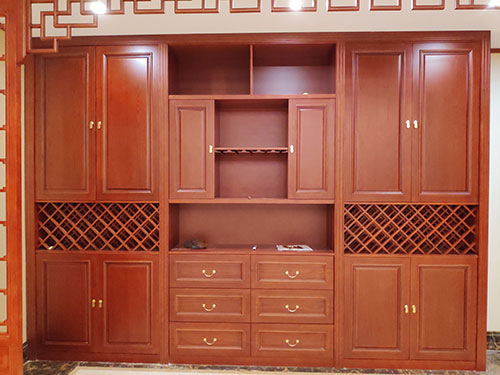 惠济中式家居装修之中式酒柜装修效果图