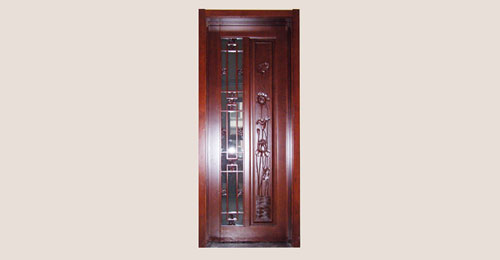 惠济卧室门选红木门中式风格还是白色好