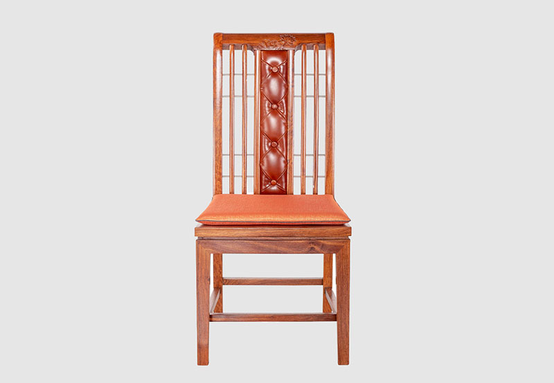 惠济芙蓉榭中式实木餐椅效果图