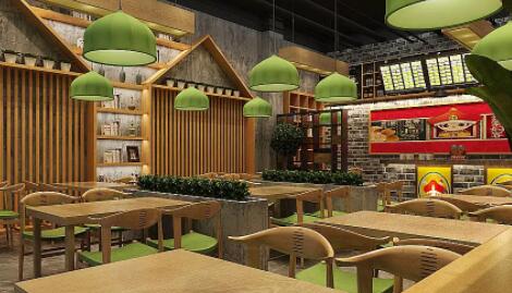 惠济如何设计中式快餐店打造中式风味